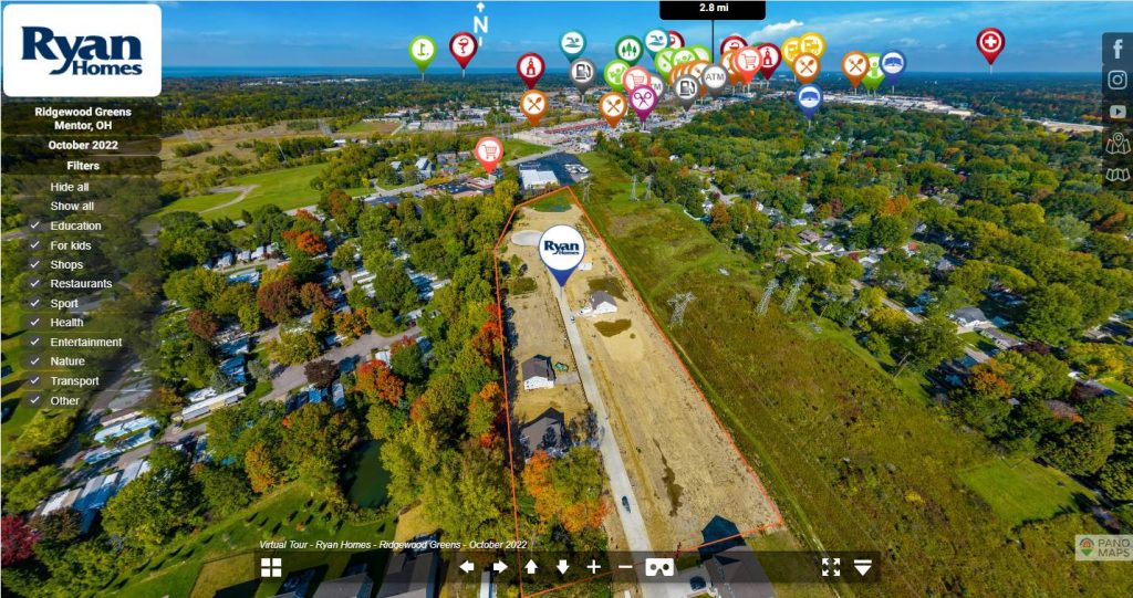 Ryan Homes PanoMaps.us