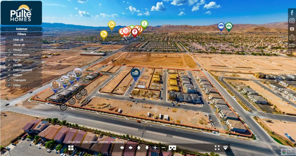 Pulte Homes Las Vegas PanoMaps.us