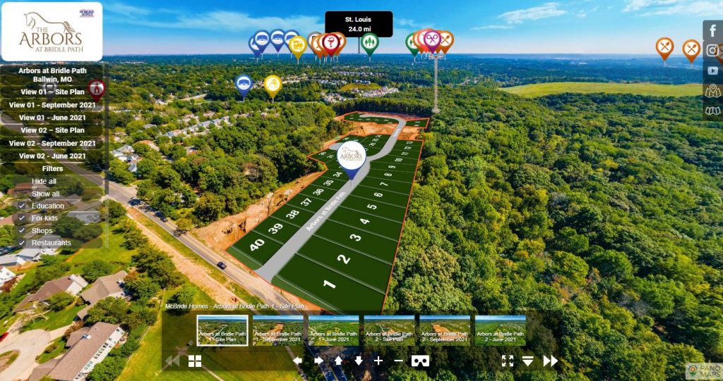 McBride Homes PanoMaps.us