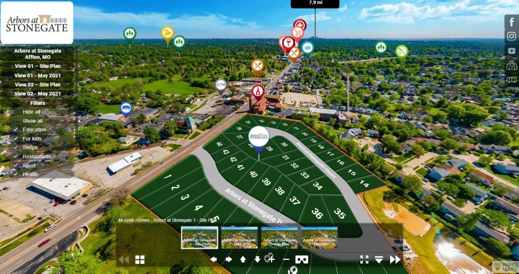 Maps examples PanoMaps.us