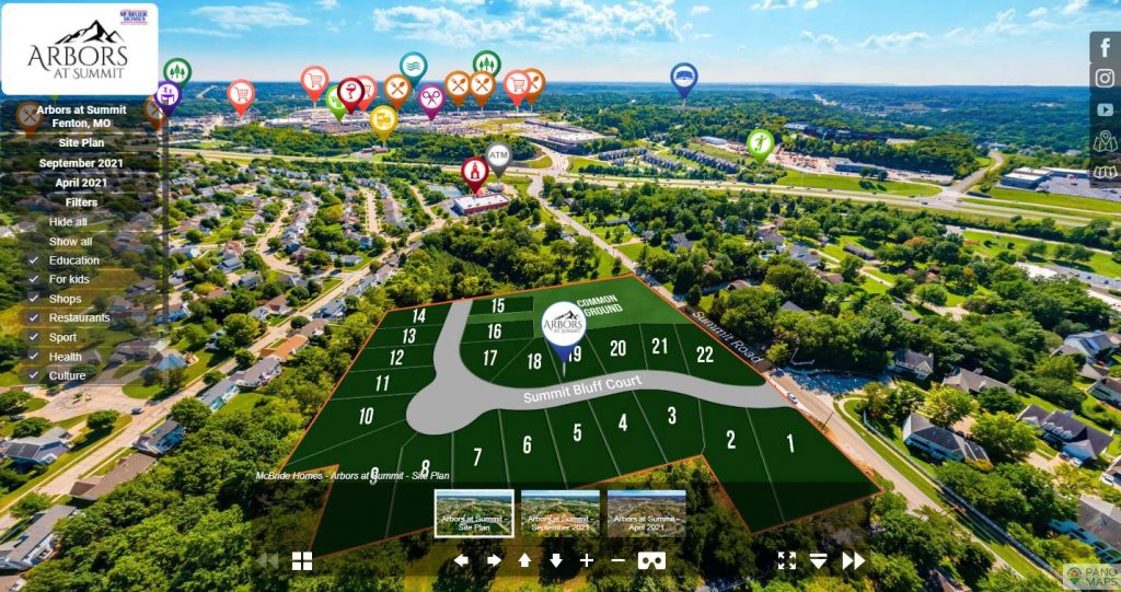 Maps examples PanoMaps.us