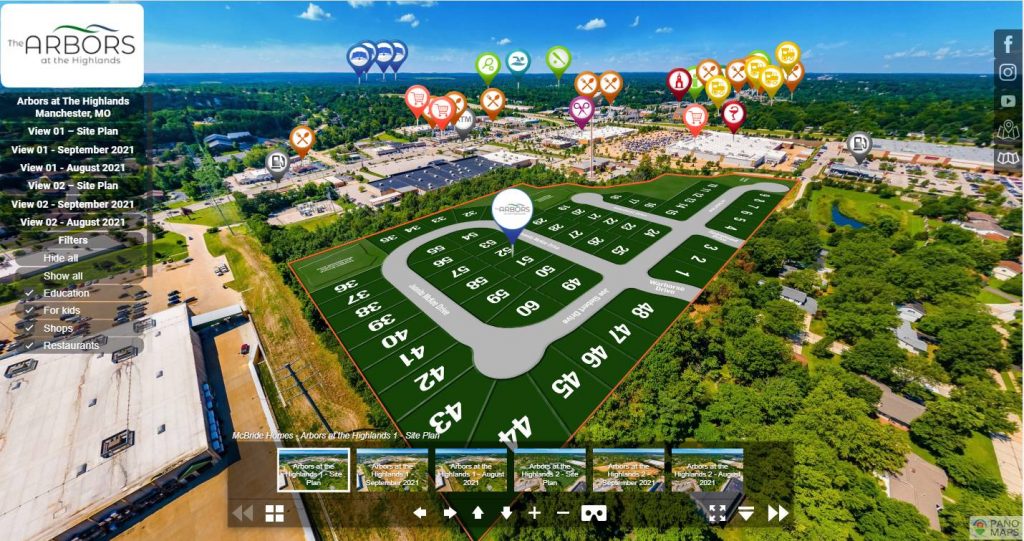 Maps examples PanoMaps.us