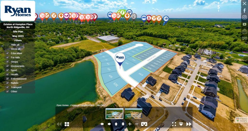 Ryan Homes PanoMaps.us